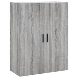 Berkfield Home Highboard Grey Sonoma 69.5x34x180 cm Engineered Wood - thumbnail 5