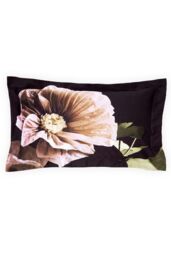 Ted Baker 'Paper Floral' Cotton Duvet Cover Set in Black - Size: Double - thumbnail 3