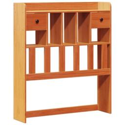 Berkfield Home Decorative Bookcase Bed without Mattress Wax Brown 100x200cm Soli - Size: 100x200 cm - thumbnail 7