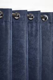 New Edge Blinds Metro Thermal Blackout Eyelet Curtains in Navy - Size: 168 cm width x 137 cm drop - thumbnail 1