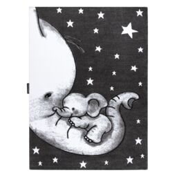 RugsX Petit Rug in Grey - Size: 160 cm x 220 cm - thumbnail 2