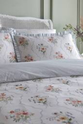 Appletree 'Floral Bouquet' 100% Cotton Duvet Cover Set - Size: King - thumbnail 2