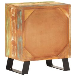 Berkfield Home Bedside Cabinet 40x30x50 cm Solid Reclaimed Wood - Size: 40 x 30 x 50 cm - thumbnail 5