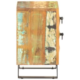 Berkfield Home Bedside Cabinet 40x30x50 cm Solid Reclaimed Wood - Size: 40 x 30 x 50 cm - thumbnail 4
