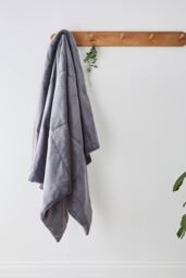 Martex Blanket Collection Martex Plush Lux Blanket Charcoal Grey - Size: 150 cm x 200 cm - thumbnail 2