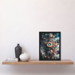 "Artery8 Where Stories Come From Surreal Fantasy Art Framed Art Print - Size: W12"" x H16""" - thumbnail 4