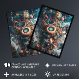 "Artery8 Where Stories Come From Surreal Fantasy Art Framed Art Print - Size: W12"" x H16""" - thumbnail 2