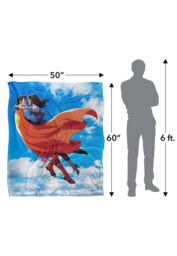 Superman 2025 Lois Embrace Clouds Silky Touch Super Soft Throw Blanket 152 X 127 cm in White - thumbnail 5