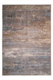 Kukoon Abstract Design Cotton Chenille Rug Grey Beige Machine Washable in Mid Grey - Size: 160 cm x 230 cm - thumbnail 8