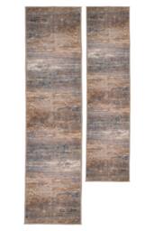 Kukoon Abstract Design Cotton Chenille Rug Grey Beige Machine Washable in Mid Grey - Size: 160 cm x 230 cm - thumbnail 7