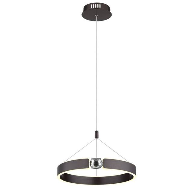 Netlighting Hendricks Pendant Ceiling Light Bronze Colored Brushed LED 3000K in Brown - image 1
