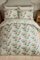 Sanderson 'Elouise' Cotton Duvet Cover Set - Size: Super King - thumbnail 4