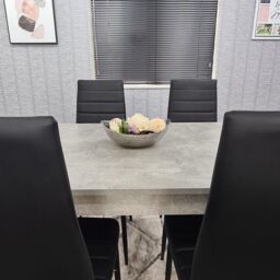 KOSY KOALA Dining Table With 4 Chairs, Kitchen Dining Table Set Of 4 - thumbnail 4
