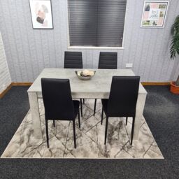 KOSY KOALA Dining Table With 4 Chairs, Kitchen Dining Table Set Of 4