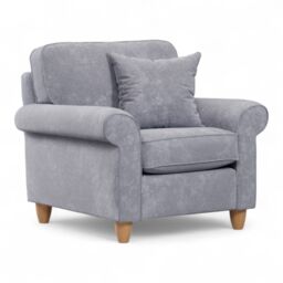 The Great Sofa Company Flora Armchair Glory Anthracite in Mid Grey - thumbnail 2