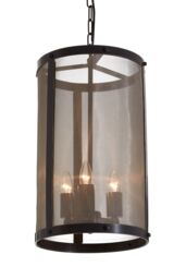 Orsina Hampstead Black Finish Small Pendant Light With Hints of Gold - thumbnail 3