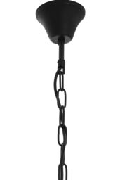 Orsina Hampstead Black Finish Small Pendant Light With Hints of Gold - thumbnail 5