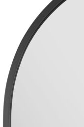 "MirrorOutlet Black Framed Arched Garden Wall Mirror 71"" X 35"" (180CM X 90CM) - Size: 1 Pack" - thumbnail 6
