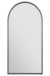 "MirrorOutlet Black Framed Arched Garden Wall Mirror 71"" X 35"" (180CM X 90CM) - Size: 1 Pack" - thumbnail 4