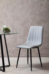 Orsina Tiana Set Of 4 Dining Chairs in Grey - thumbnail 6