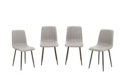 Orsina Tiana Set Of 4 Dining Chairs in Grey - thumbnail 7
