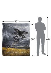 David Gilmour Rattle That Silky Touch Super Soft Throw Blanket 152 X 127 cm in White - thumbnail 5