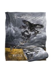 David Gilmour Rattle That Silky Touch Super Soft Throw Blanket 152 X 127 cm in White - thumbnail 2