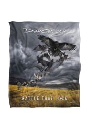 David Gilmour Rattle That Silky Touch Super Soft Throw Blanket 152 X 127 cm in White - thumbnail 1