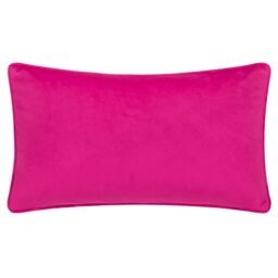 Furn Creepy Town Velvet Piped Cushion in Black - Size: 30 cm x 50 cm - thumbnail 3