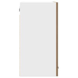 Berkfield Home Kitchen Wall Cabinet with Glass Door Artisan Oak 60x31x60 cm in Brown - Size: 60 x 31 x 60 cm - thumbnail 5