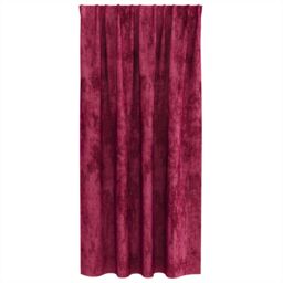 Berkfield Home Velvet Curtains 2 pcs with Eyelets Wine Red 175x140 cm - thumbnail 3