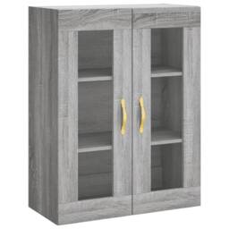 Berkfield Home Highboard Grey Sonoma 69.5x34x180 cm Engineered Wood - thumbnail 5