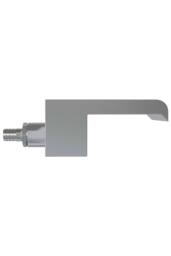 Living and Home 20cmW x 20cmD Wall-Mounted Water Blade Back Entry Garden Waterfall Pool Fountain in Silver - Size: 20 cmW x 20 cmD - thumbnail 4