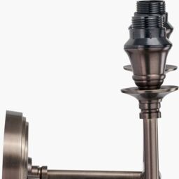 Ruma Antique Bronze Metal Double Wall Light - thumbnail 4
