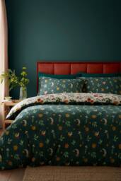 Fusion 'Botanical Mushrooms' Soft Fleece Duvet Cover Set in Natural - Size: King - thumbnail 4