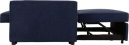 Furnishings For Less UK Astoria 2 Seater Fabric Manual Sofa Bed Grey or Blue in Navy - thumbnail 4