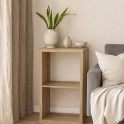 Wyld Haus Mauro 1 Shelf Storage Unit in Artisan Oak in Natural - thumbnail 2