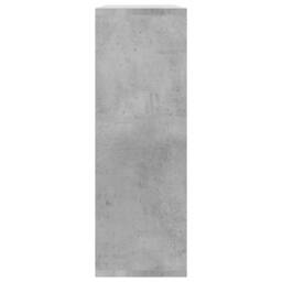 Berkfield Home Wall Shelf Concrete Grey 104x20x58.5 cm Engineered Wood - thumbnail 5