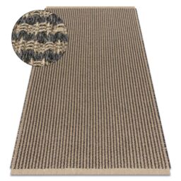 RugsX Jute Rug in Black - Size: 200 cm x 290 cm - thumbnail 1