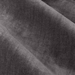Yard Heavy Chenille Blackout Eyelet Curtain Pair in Charcoal - Size: 168 cm width x 183 cm drop - thumbnail 5