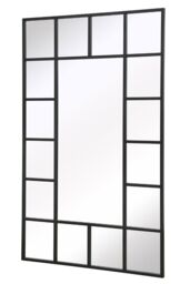 "MirrorOutlet Black Modern Wall & Leaner Mirror 71"" X 43"" (180 x 110CM) - Size: 1 Pack" - thumbnail 4