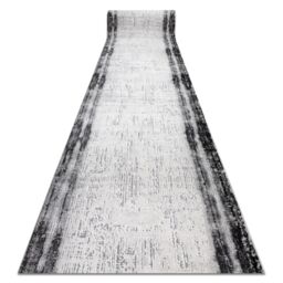 RugsX Modern Tuls Runner in Grey - Size: 60 cm x 390 cm - thumbnail 1
