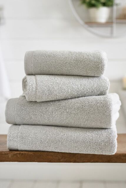 The Lyndon Company Luxury Premium Heavy Quality Egyptian Spa Super Soft Bathroom Towels in Silver - image 1