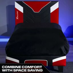X Rocker Cerberus Gaming Bed for Kids & Teens with Foam Mattress in Red - Size: Double - thumbnail 5