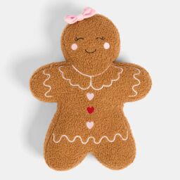 OHS Gingerbread Boucle Scatter Cushion Decorative Pillow in Brown - thumbnail 3