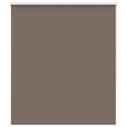 Berkfield Home Roller Blind Blackout Marine 110x230 cm Fabric Width 105.7 cm Pol… in Brown - thumbnail 1
