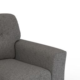 Furnishings For Less UK Hartley Grey or Beige Armchair Sofa Full Back Tufted Cushions - thumbnail 5