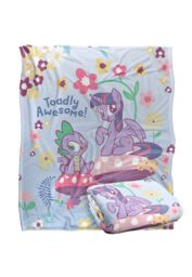 My Little Pony Toadly Awesome Silky Touch Super Soft Throw Blanket 152 X 127 cm in White - thumbnail 2