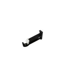 New Edge Blinds 13 - 16mm Ball Metal Curtain Pole Set - Black - Size: 120 cm - 210 cm - thumbnail 2