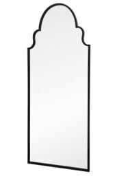 "MirrorOutlet Black Framed Arched Leaner/Wall Garden Mirror 79"" x 33"" (200x85CM) - Size: 1 Pack" - thumbnail 4